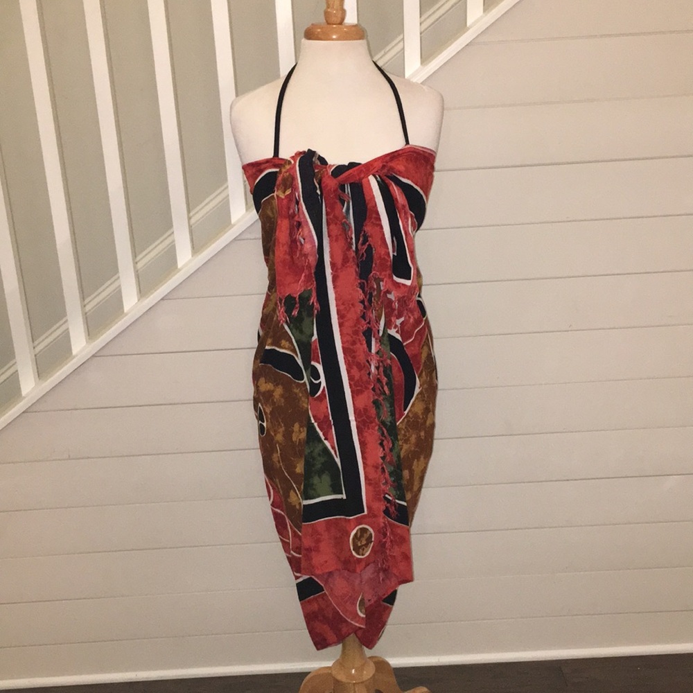 Sarong / swimsuit coverup - Picture 6 of 7